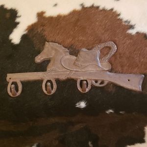 Metal Horse Head Cowboy Hat Hooks